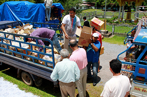 Flood Disaster Relief Efforts In Laos Sri Sathya Sai Universe