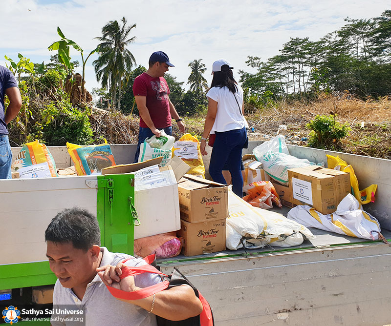 Disaster Relief In Mindanao Philippines Sri Sathya Sai Universe